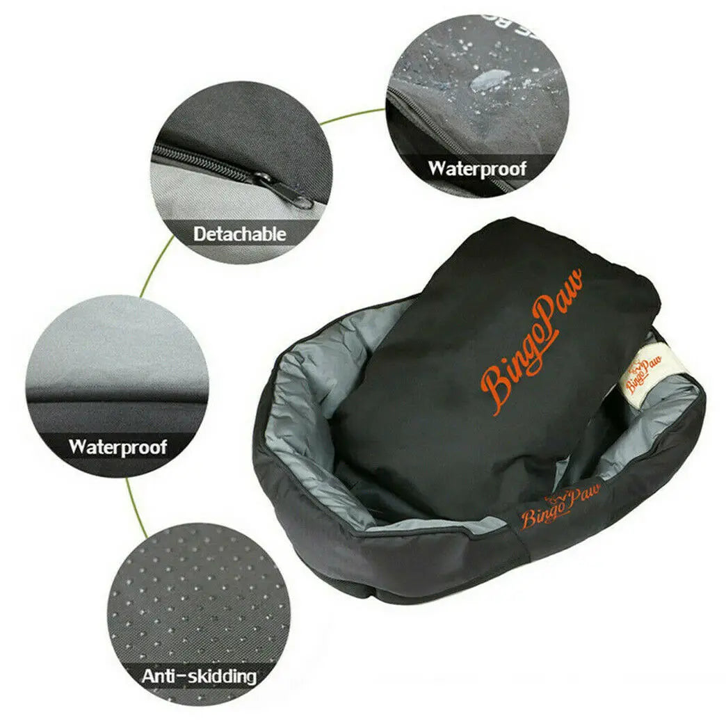 BINGOPAW Waterproof Orthopedic Dog Bed For Pets And Kennels