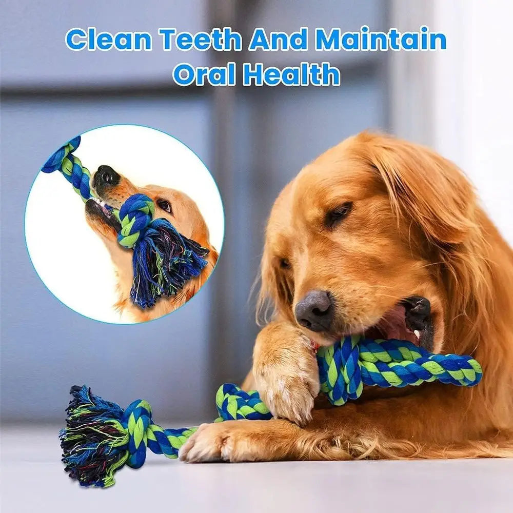 Heavy Duty Dog Rope Toy For Aggressive Chewers Two Pack