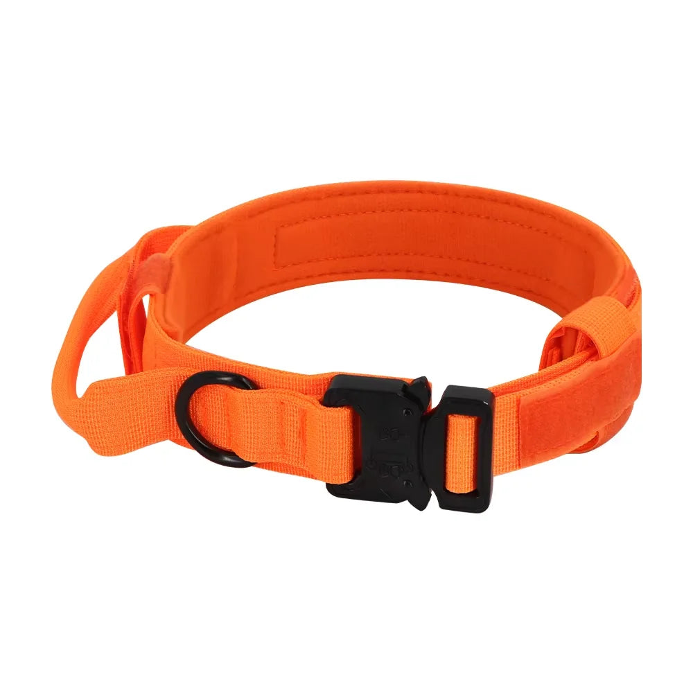 Dog Training Collar Adjustable Tactical Leash Set With Control Handle