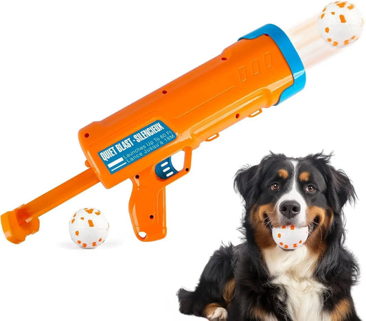 Dog Ball Launcher With 3 ETPU Balls Interactive Toy