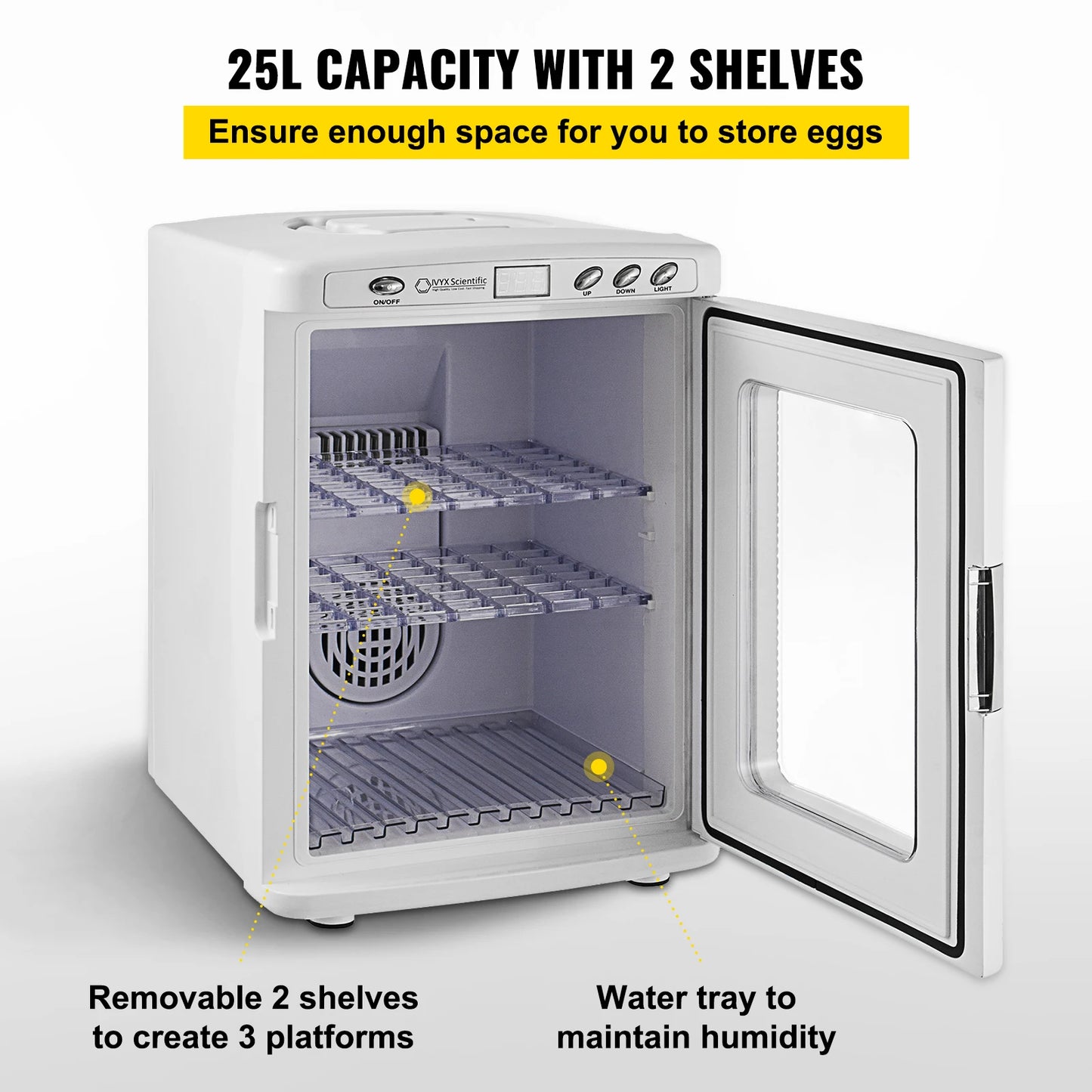 Reptile Incubator Automatic Egg Hatchery for Snakes and Turtles