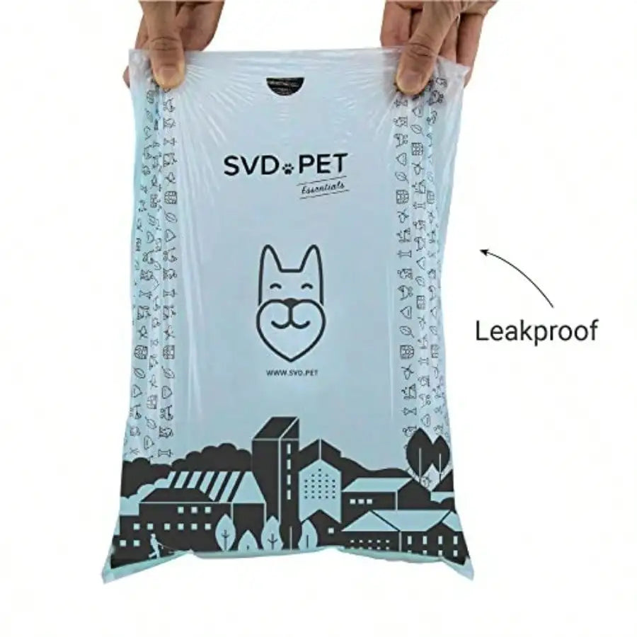 Dog Poop Bags 120 Count Unscented With Waste Bag Holder