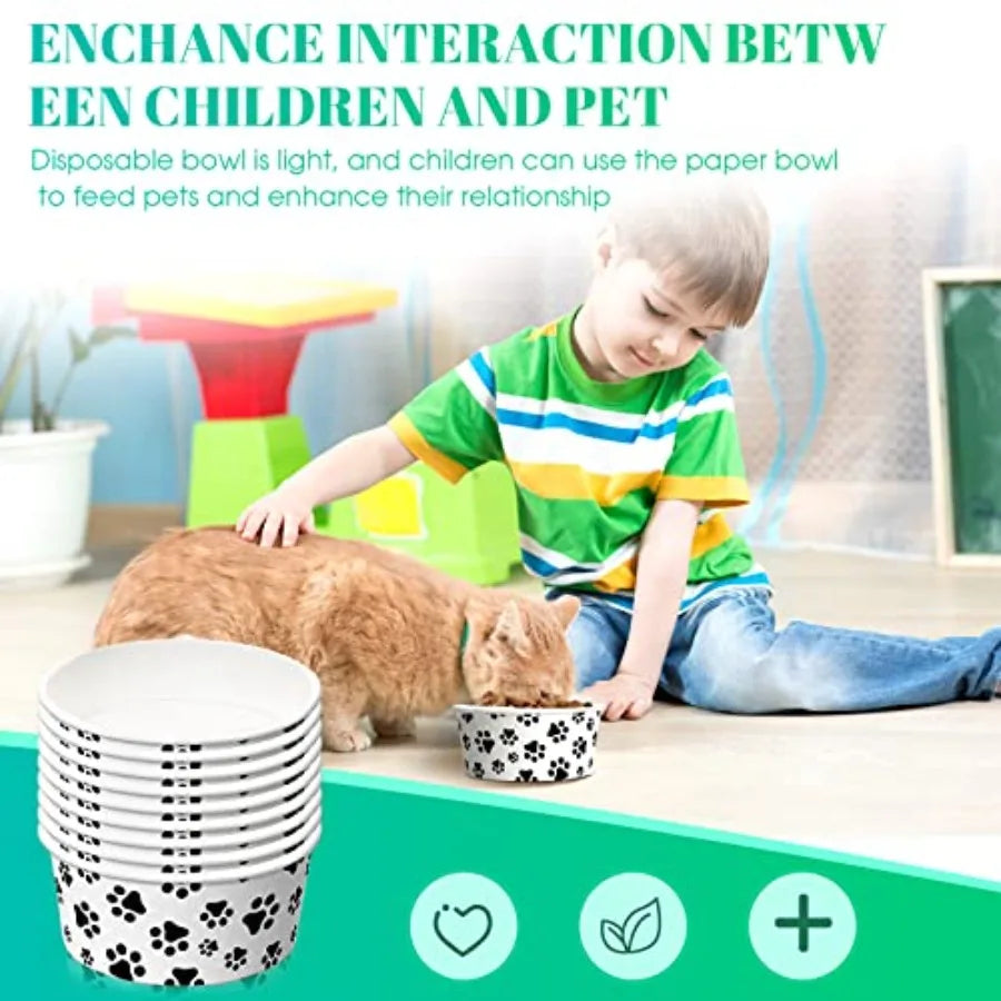 Wooden Pet Bowls For Small Dogs And Cats Travel Bowls