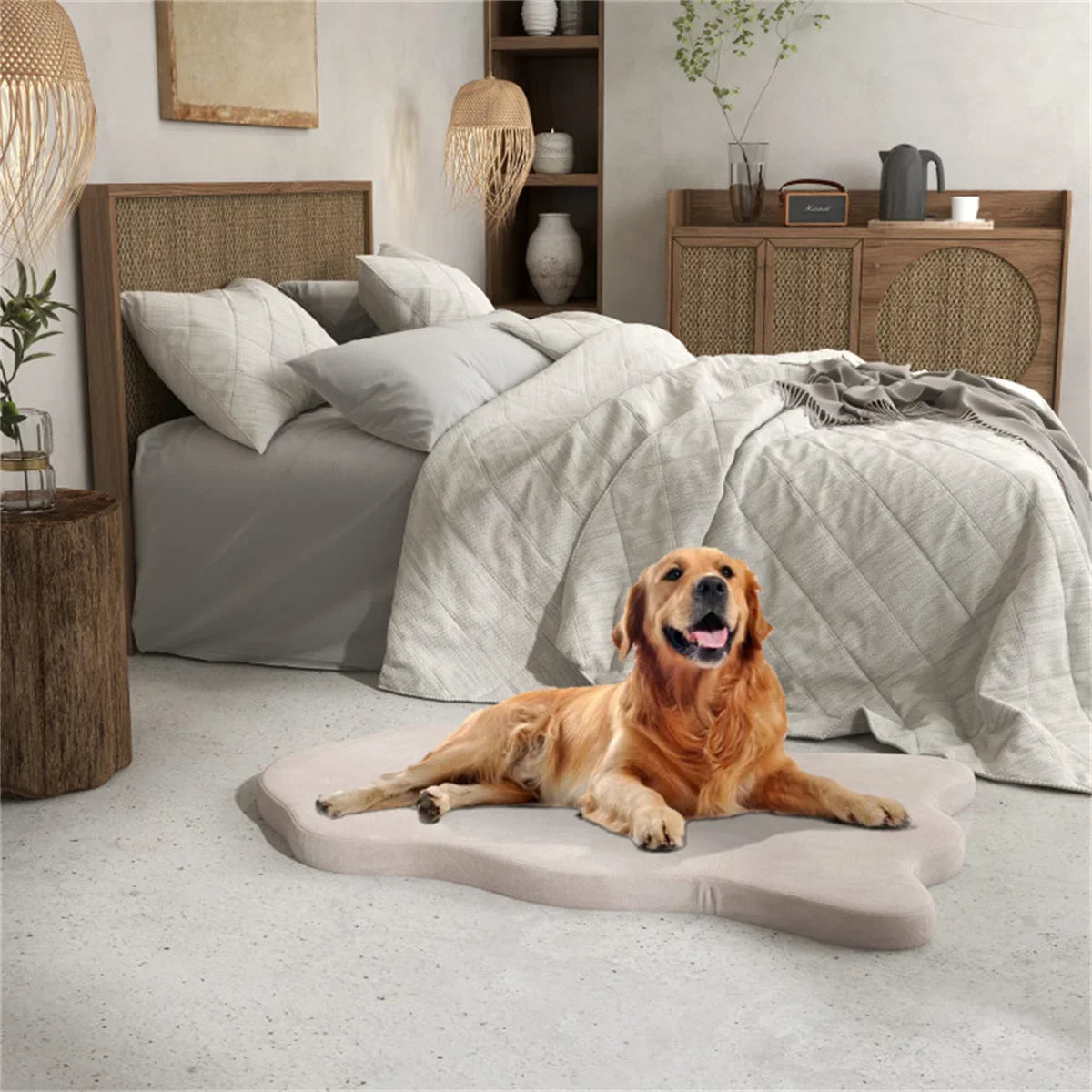 Orthopedic Memory Foam Dog Bed For Large Dogs Indoor Use