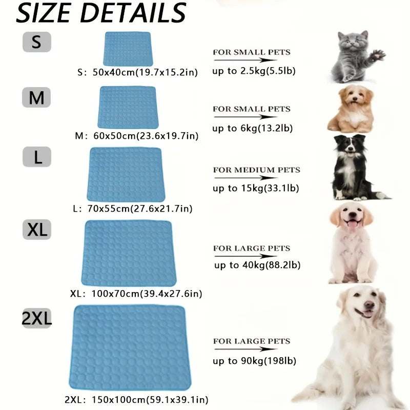 Dog Cooling Mat Self Cooling Pad For Pets Durable Quality