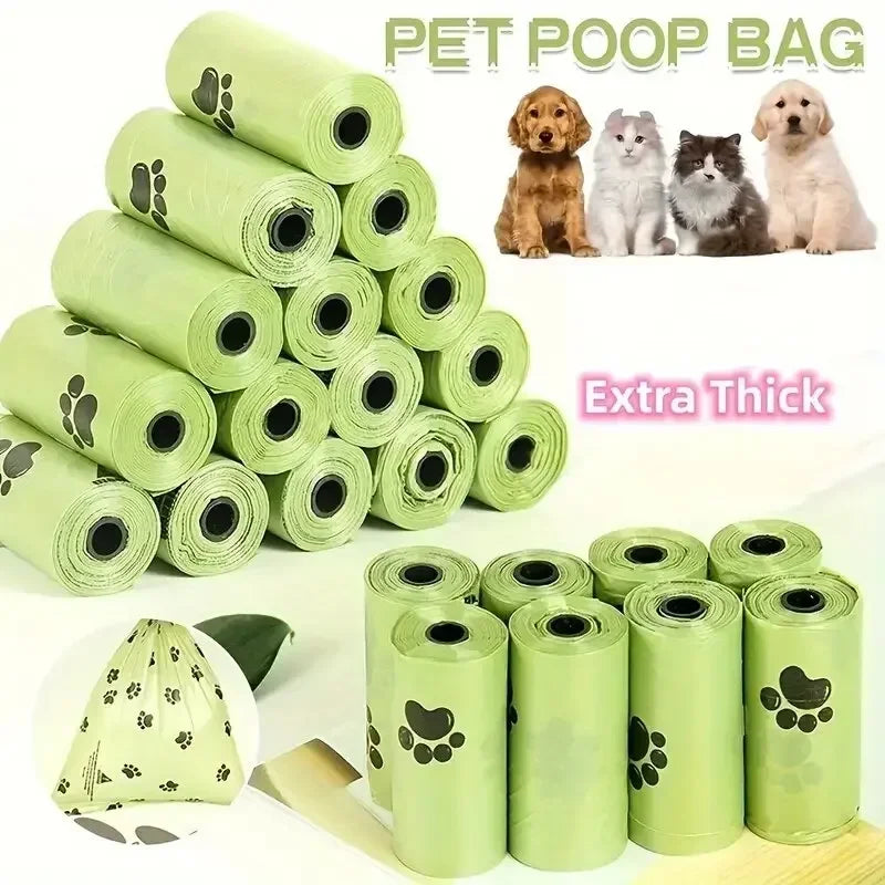 Thick Leak Proof Dog Poop Bags 16 Rolls 240 Counts