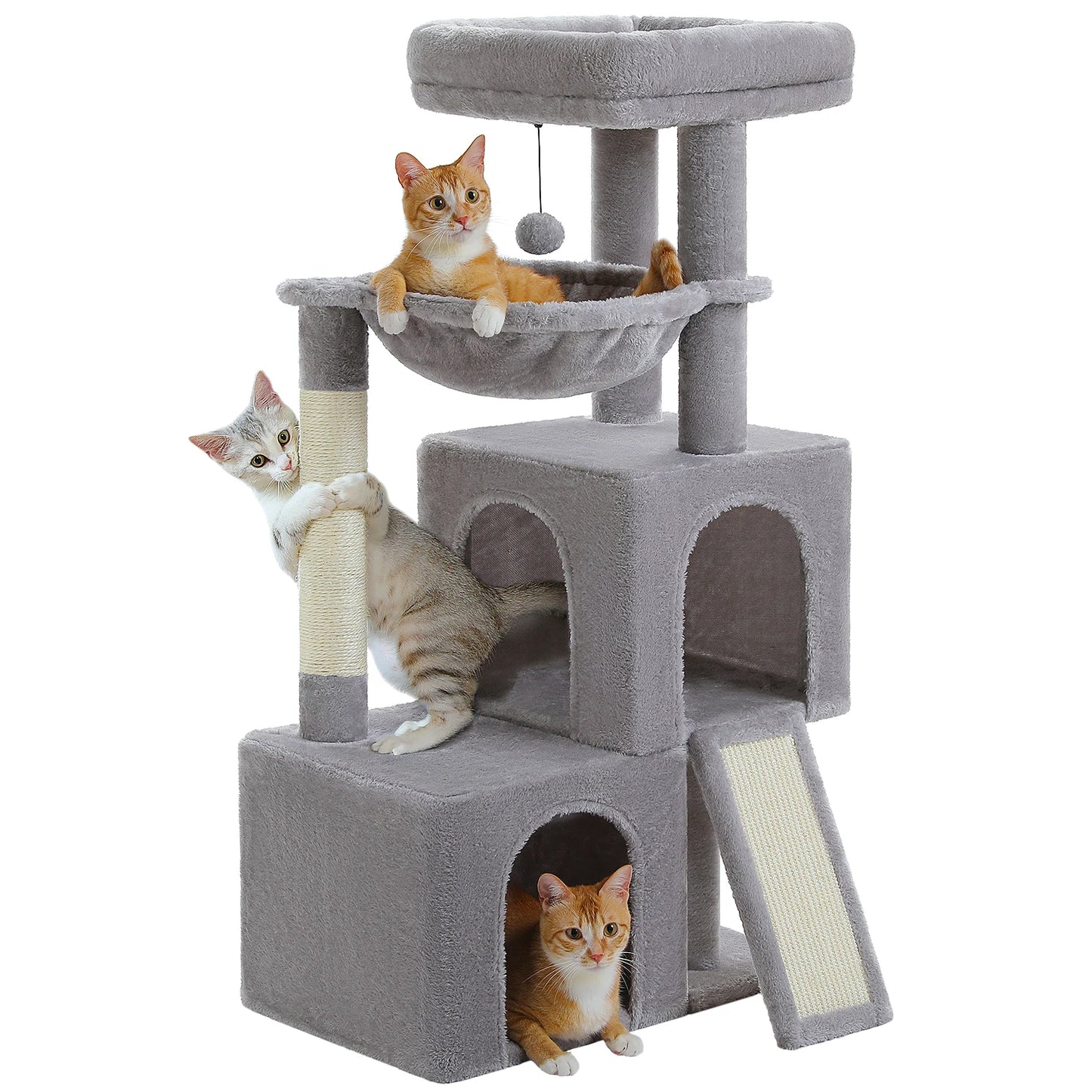 PAWZ Road Large Cat Tree Multi Level Tower With Condos