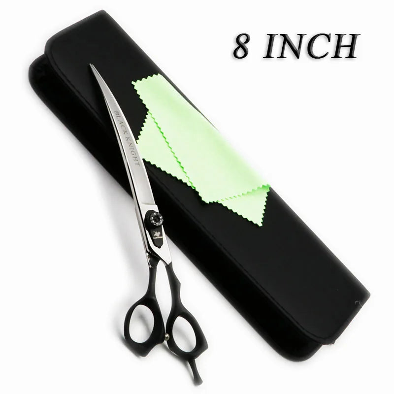 VICMOVE Upward Curved Pet Scissors For Dogs Right Left