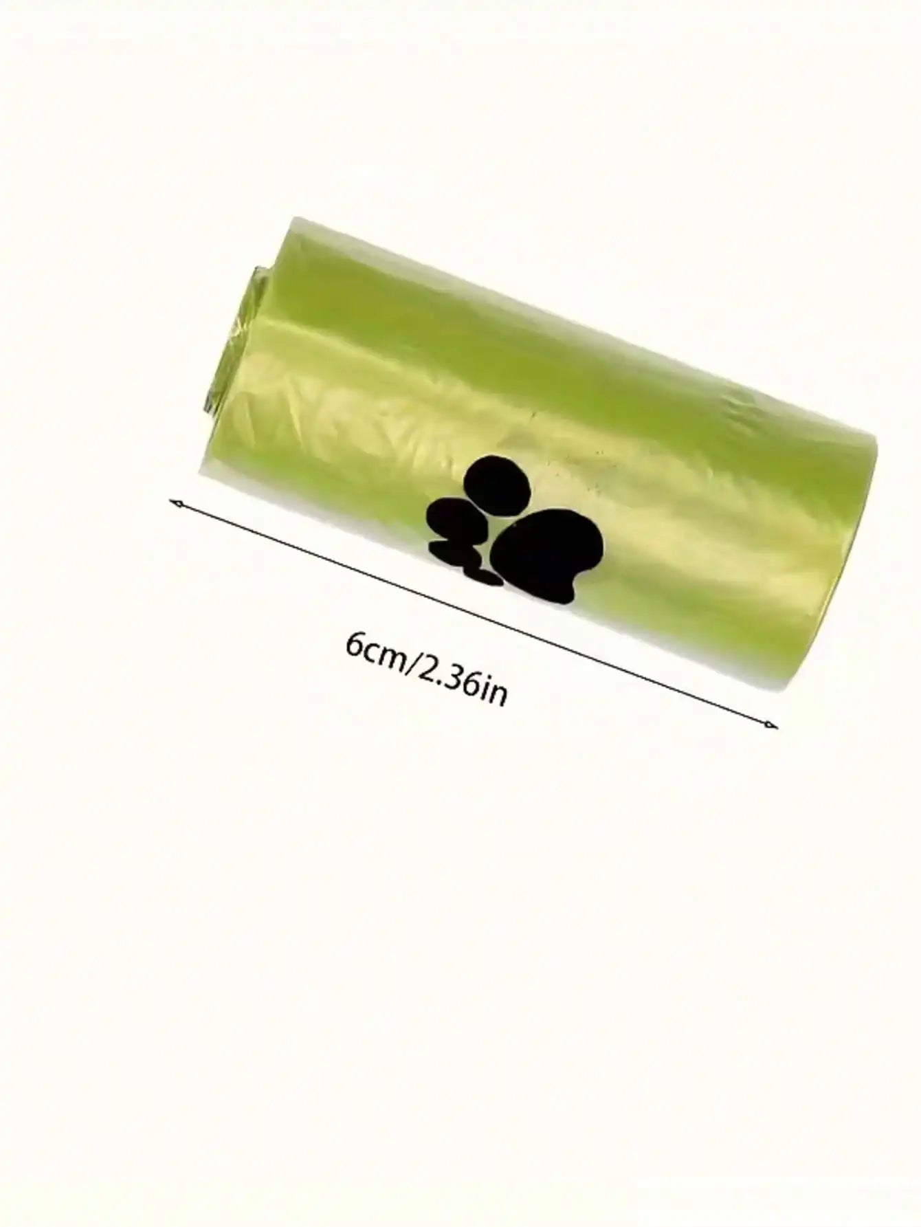 Biodegradable Cat Litter Bags 8 Rolls with Separator Leakproof