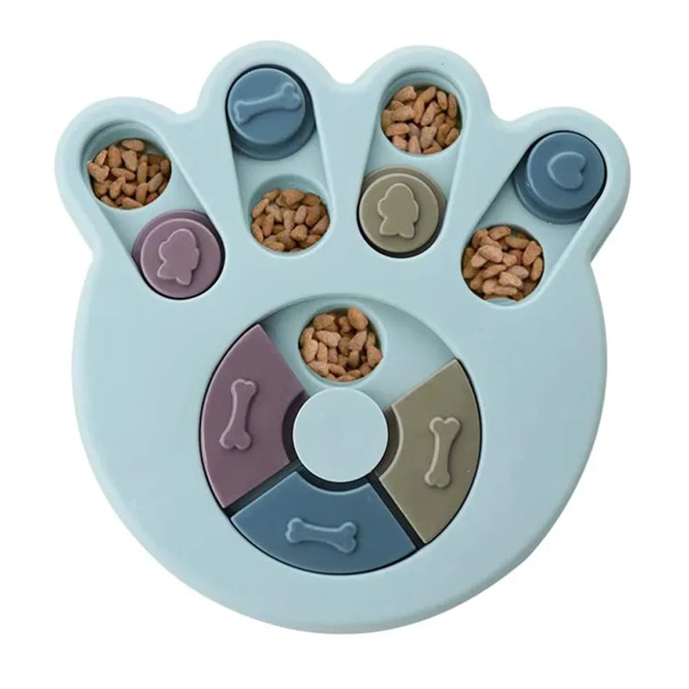 Dog Puzzle Toy Slow Feeder Non Slip Interactive Dispenser