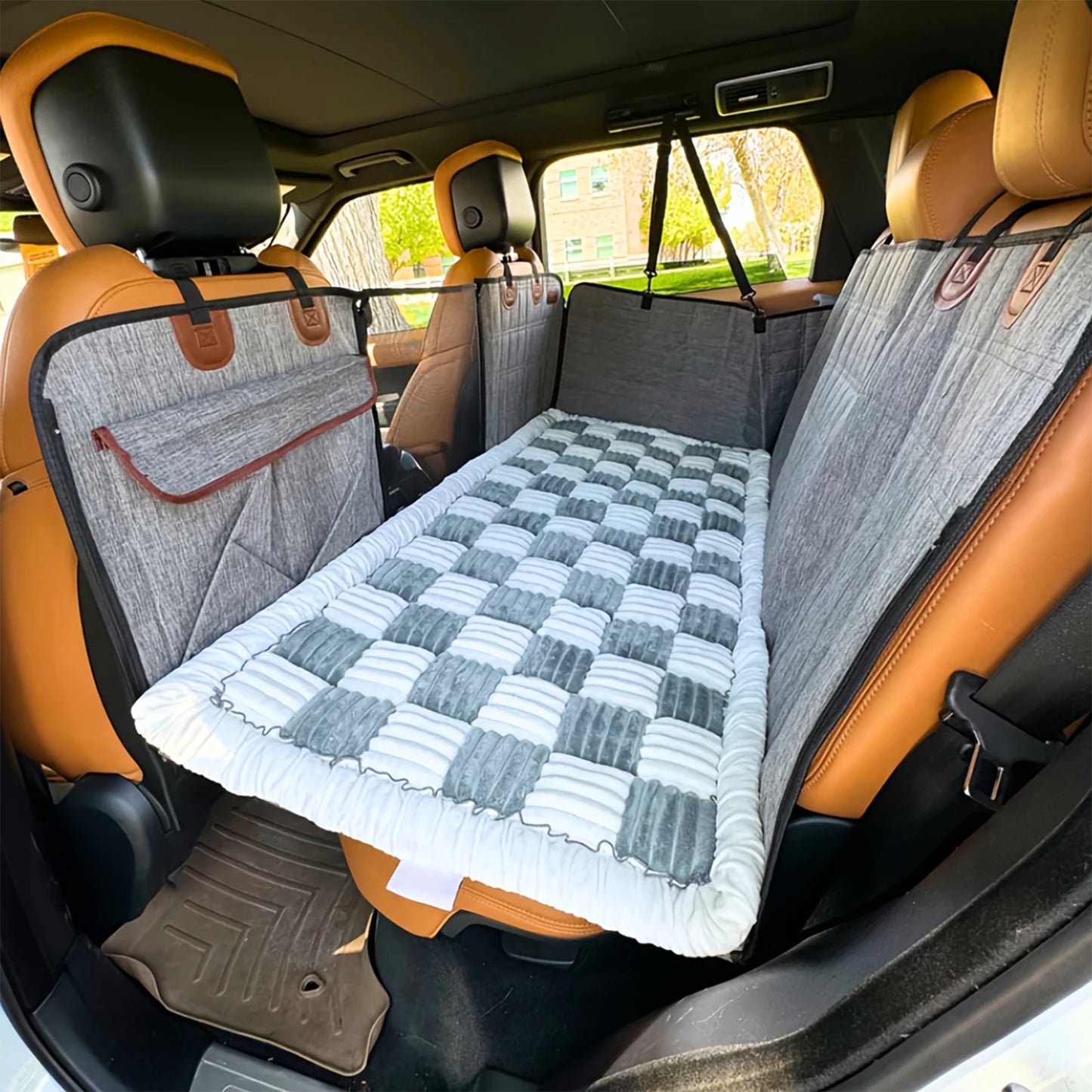 PETRAVEL Dog Bed Warm Mat For Car Seat Cover Washable