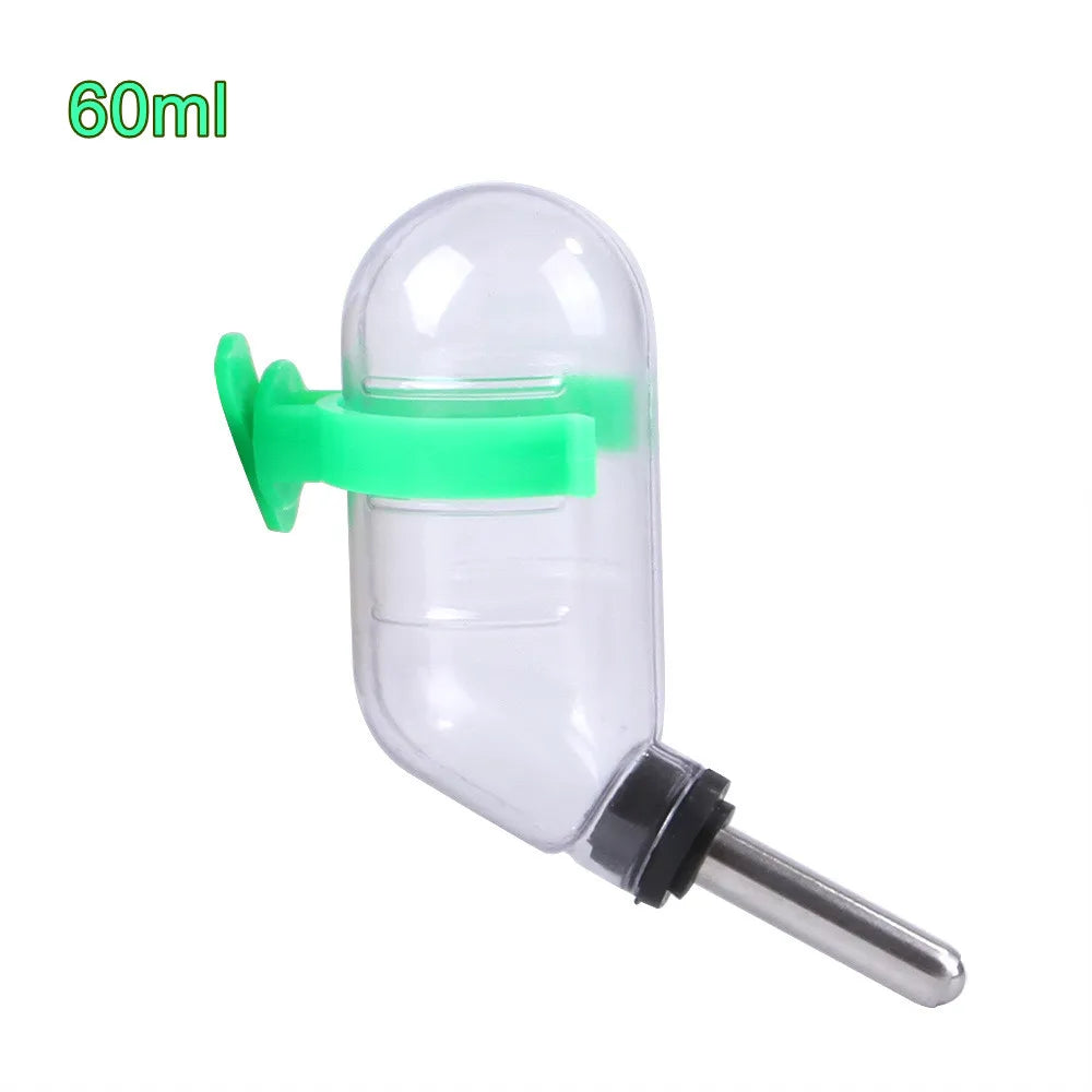 Plastic Hamster Drinker Water Bottle Dispenser For Small Pets