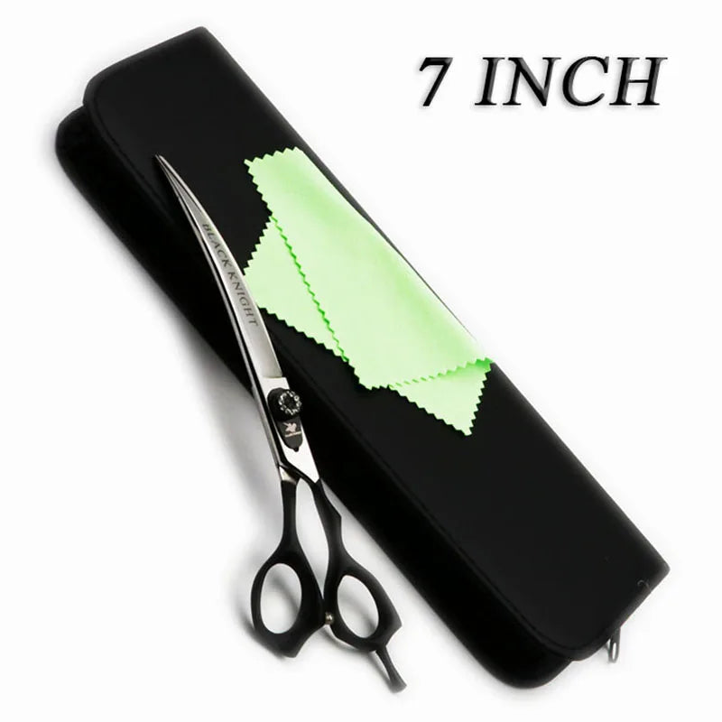 VICMOVE Upward Curved Pet Scissors For Dogs Right Left