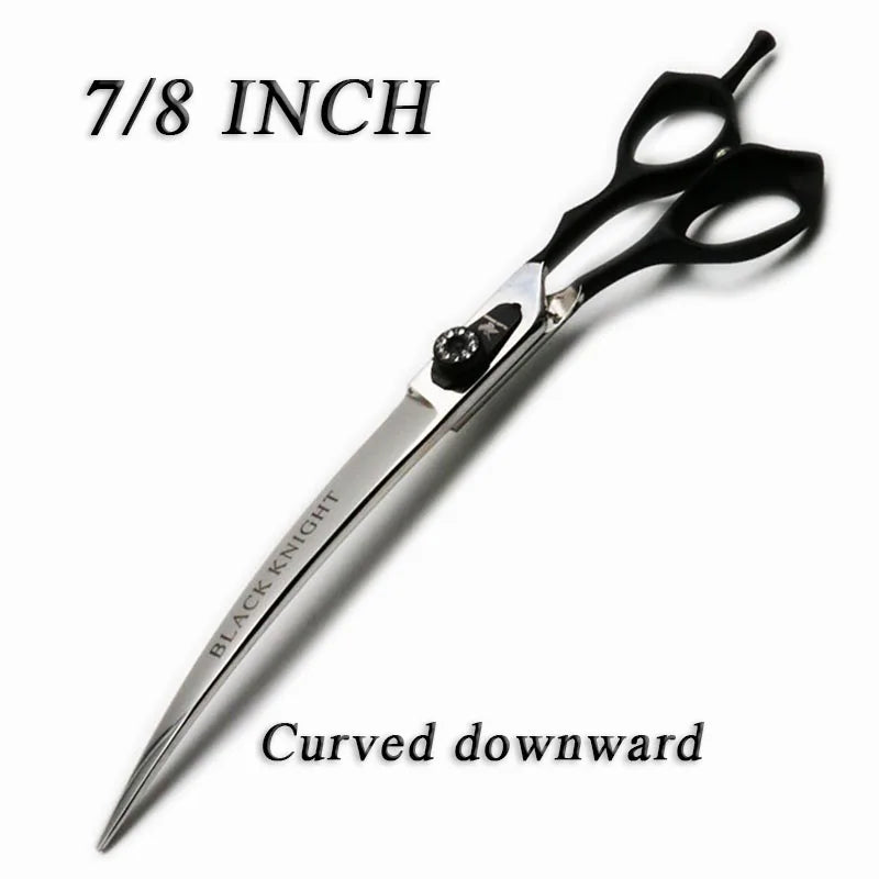 VICMOVE Upward Curved Pet Scissors For Dogs Right Left
