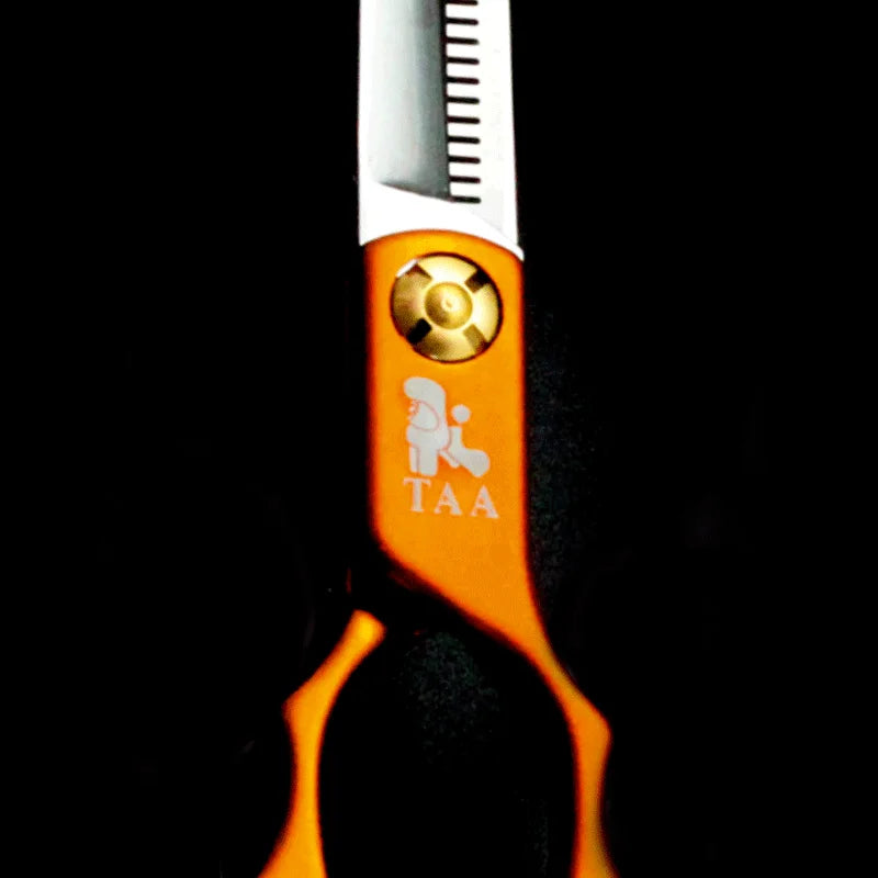 TAA Professional Grooming Scissors for Dogs and Cats 440C Steel