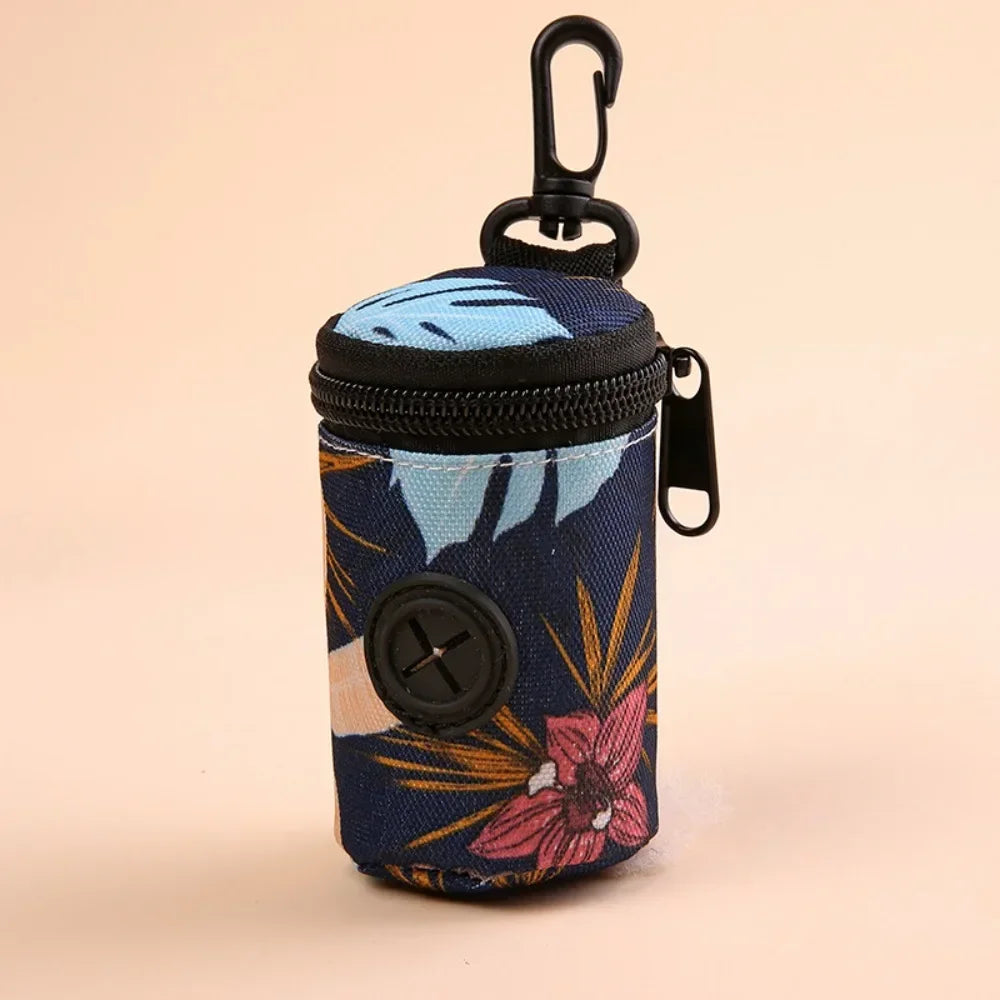 Hangable Dog Poop Bag Dispenser Portable Walking Accessory Organizer