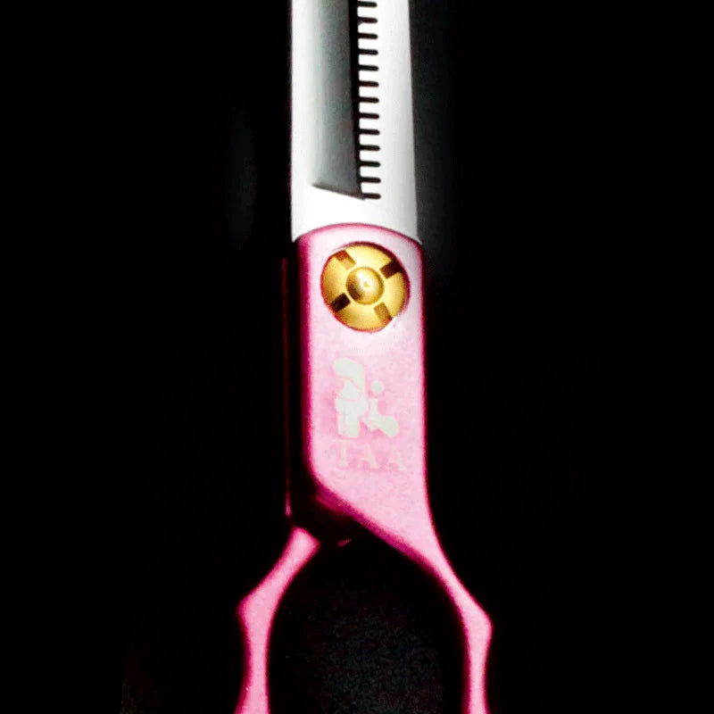 TAA Professional Grooming Scissors for Dogs and Cats 440C Steel