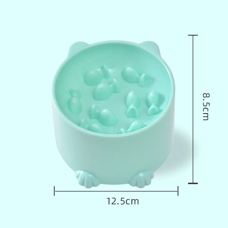 Slow Feeder Puzzle Pet Bowl With Anti Choking Design