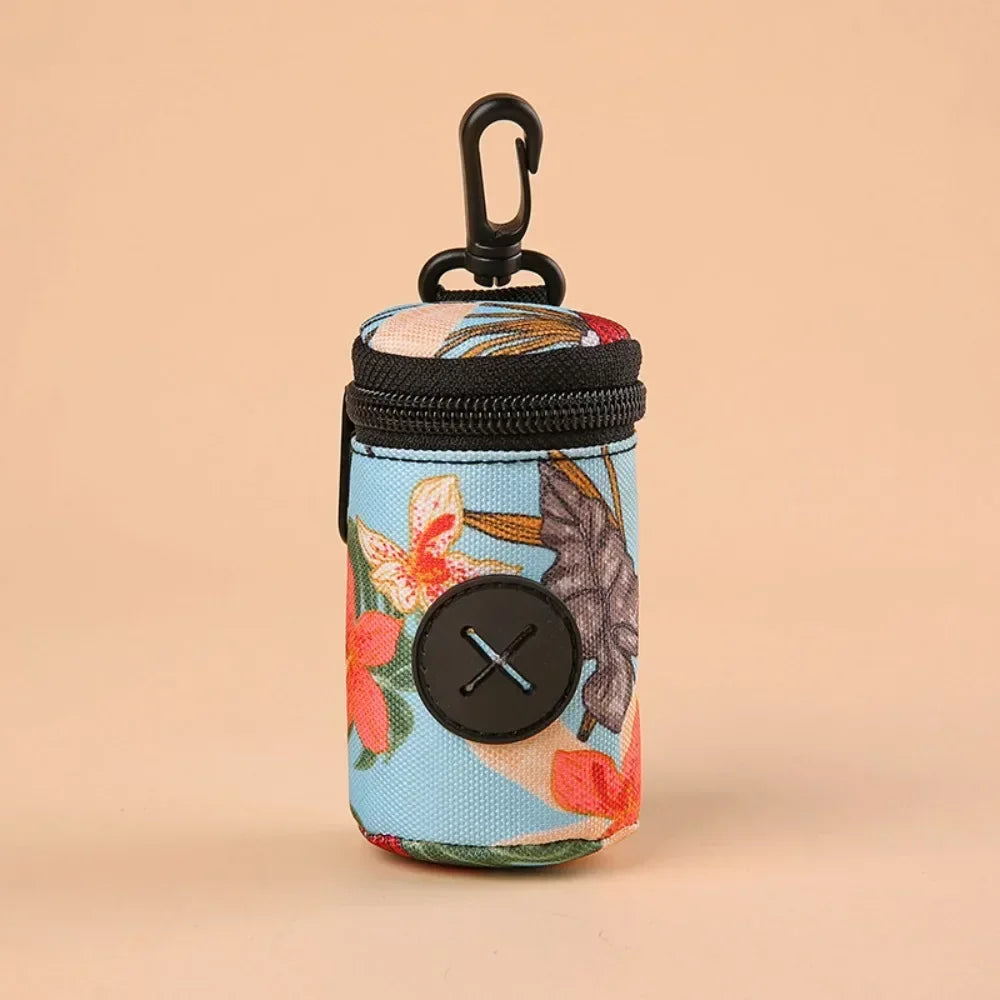 Hangable Dog Poop Bag Dispenser Portable Walking Accessory Organizer