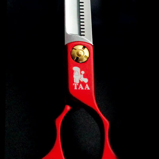 TAA Professional Grooming Scissors for Dogs and Cats 440C Steel