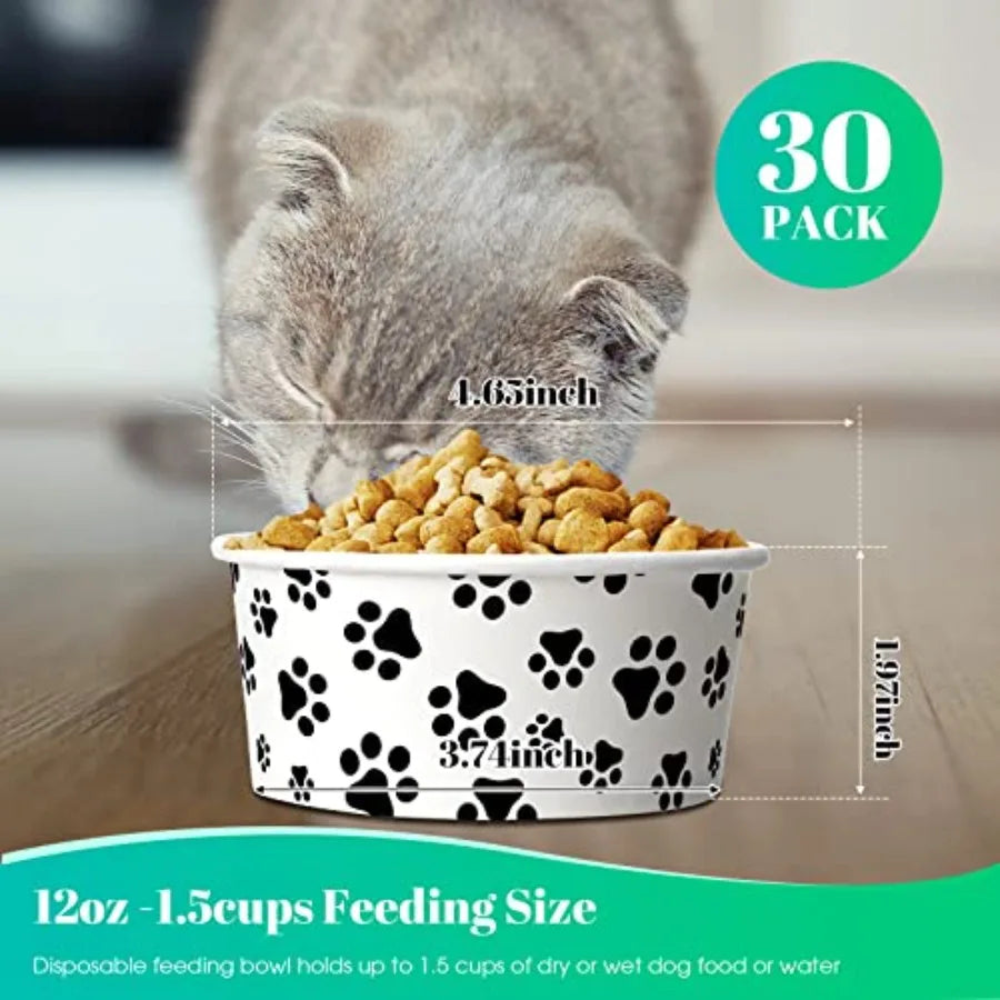 Wooden Pet Bowls For Small Dogs And Cats Travel Bowls