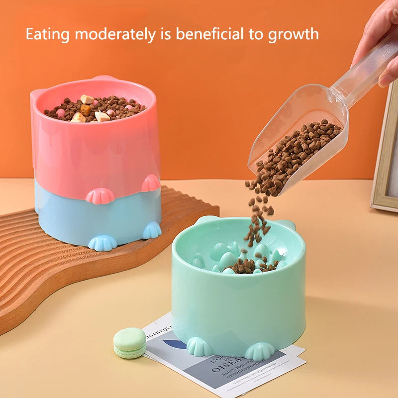 Slow Feeder Puzzle Pet Bowl With Anti Choking Design