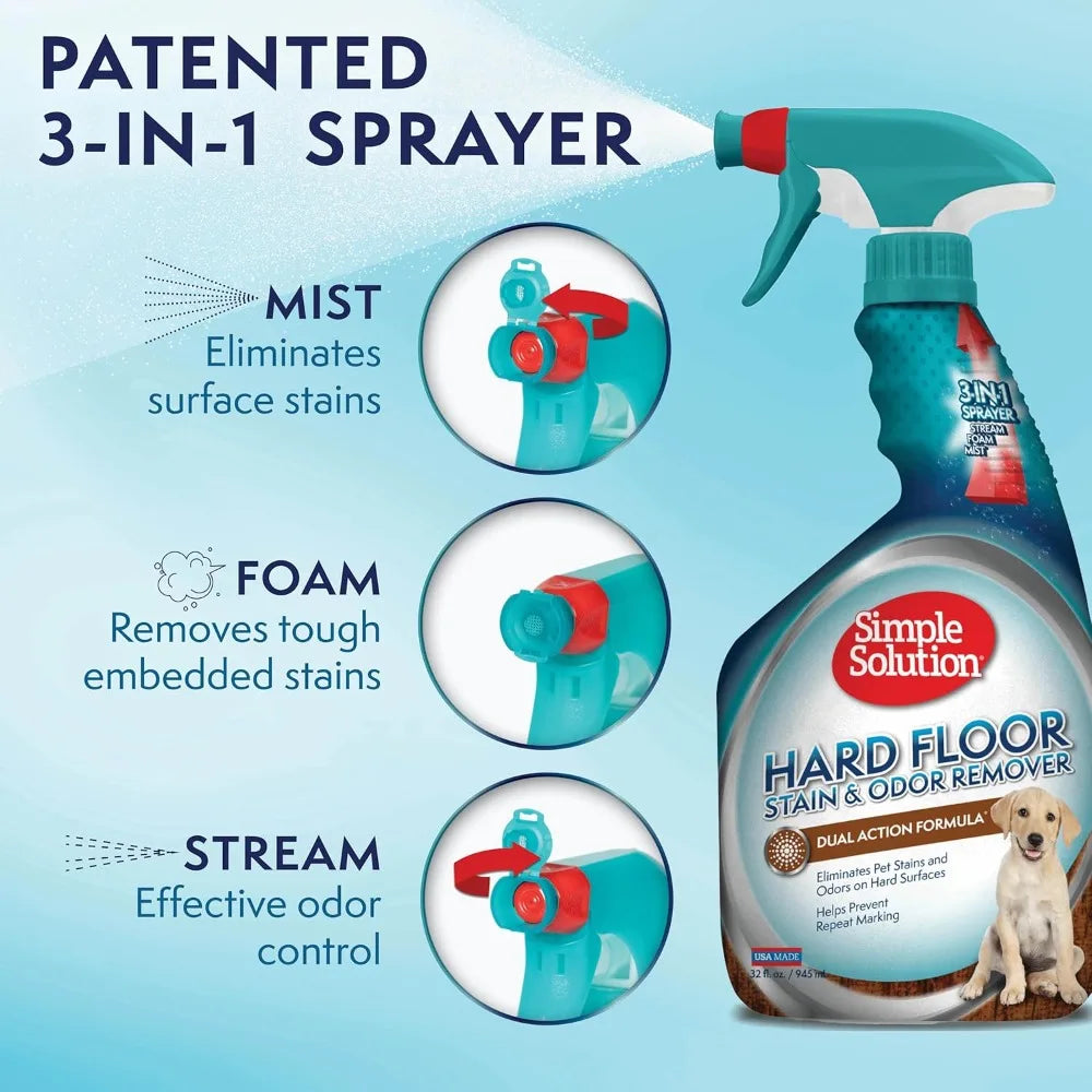 XMSJ Pet Stain And Odor Remover For Hard Floor Enzyme