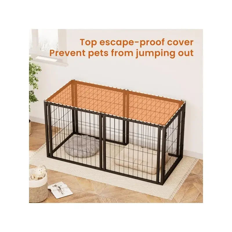 Dog Crate With Top Kennel For Small To Medium Dogs