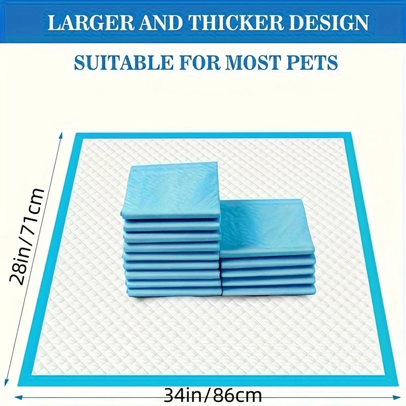 Super Absorbent Dog Pee Pads Leak-Proof Odor-Control For Potty Training