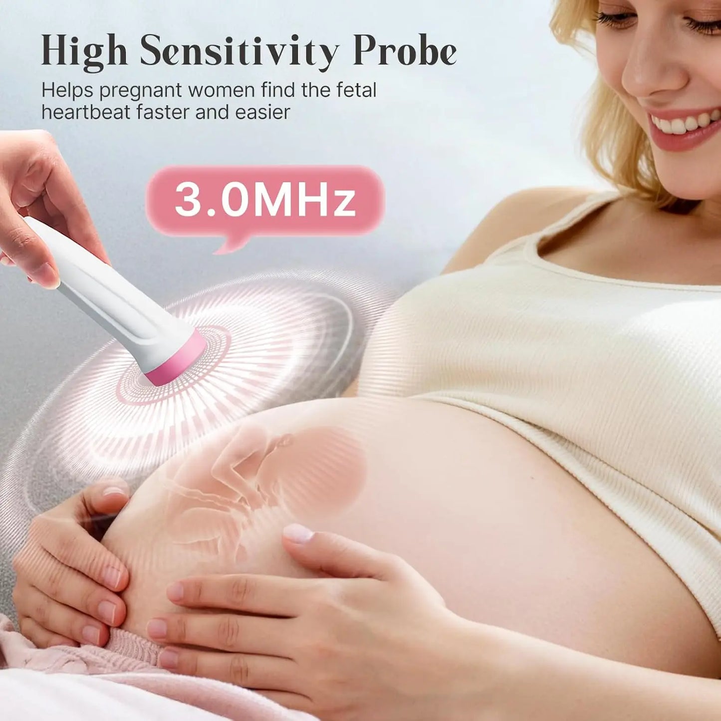 Wireless Pet Fetal Heart Monitor For Pregnant Dogs And Cats