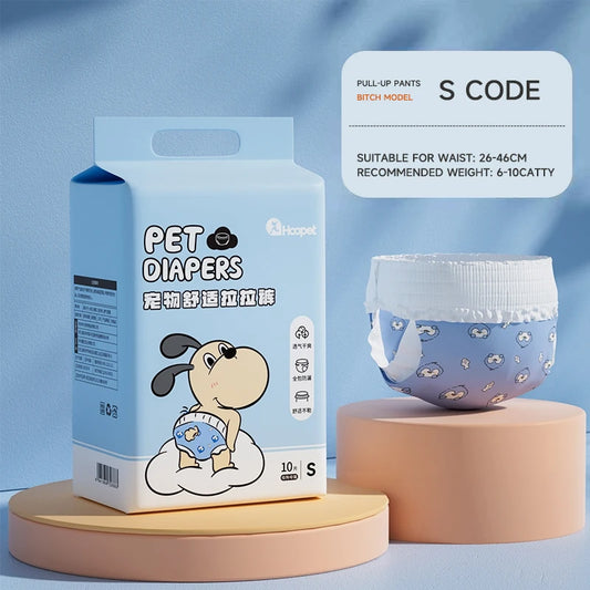 Hoopet Disposable Dog Nappies Super Absorbent Leakproof