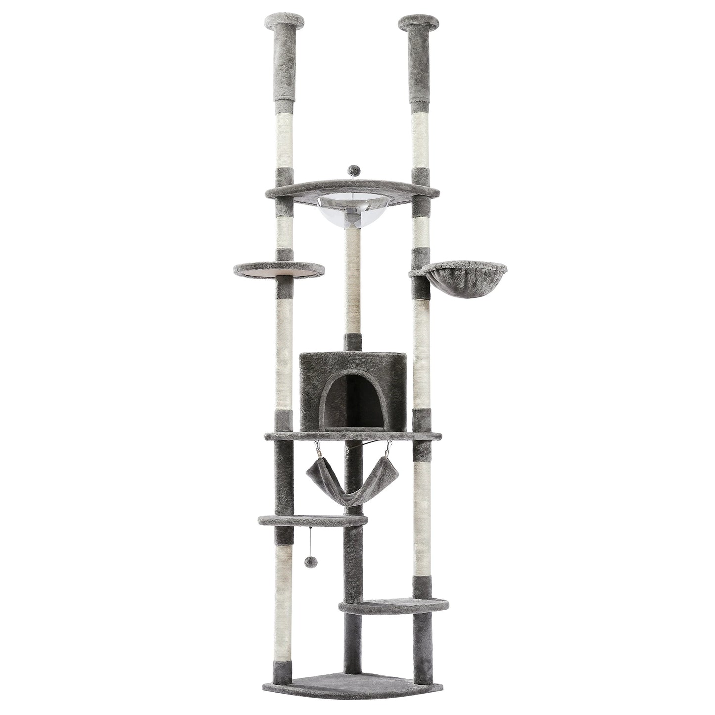 PAWZ Road Floor To Ceiling Cat Tree Scratching Posts