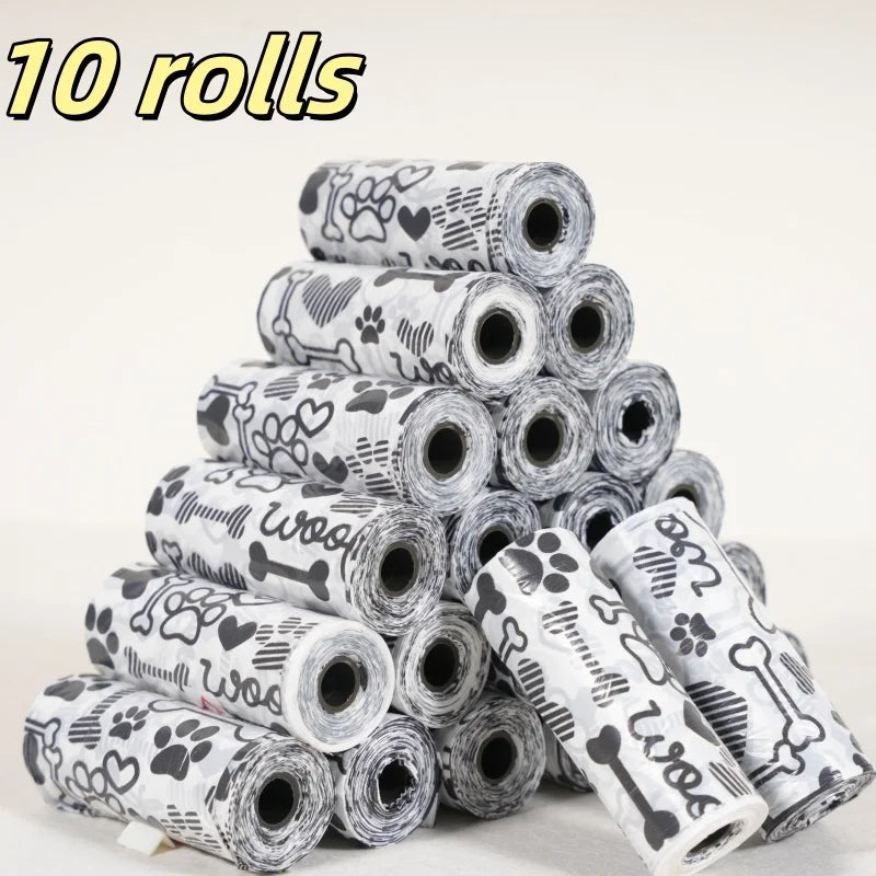 Super Thick Dog Poop Bags 180 Count Leak Proof Polyethylene