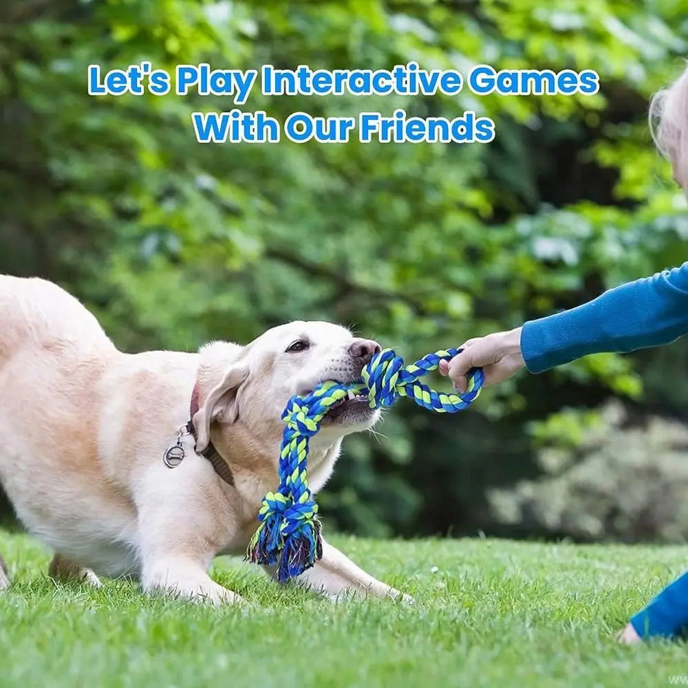 Heavy Duty Dog Rope Toy For Aggressive Chewers Two Pack