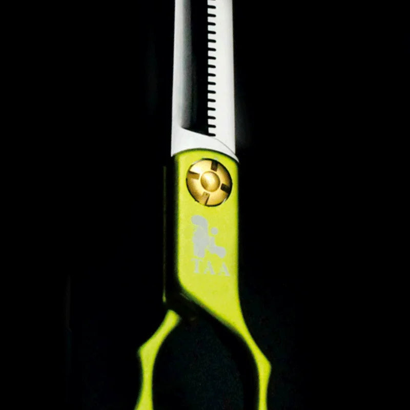 TAA Professional Grooming Scissors for Dogs and Cats 440C Steel
