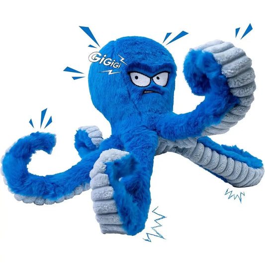 Durable Dog Chew Toy For Aggressive Chewers Interactive Squeaky Tug