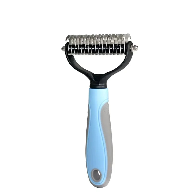 Pet Hair Removal Comb For Cats And Dogs Grooming Deshedding Tool