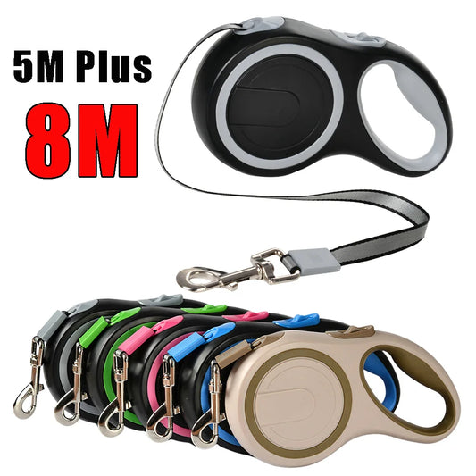 Retractable Pet Leash 5m 8m for Small to Large Dogs