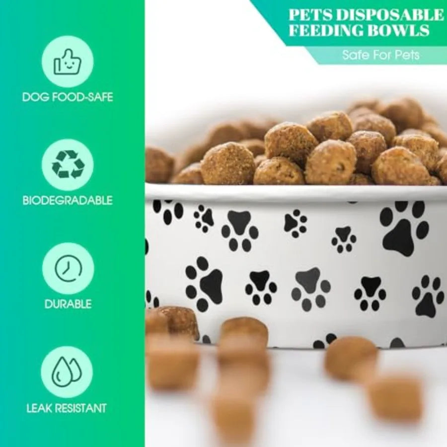 Wooden Pet Bowls For Small Dogs And Cats Travel Bowls