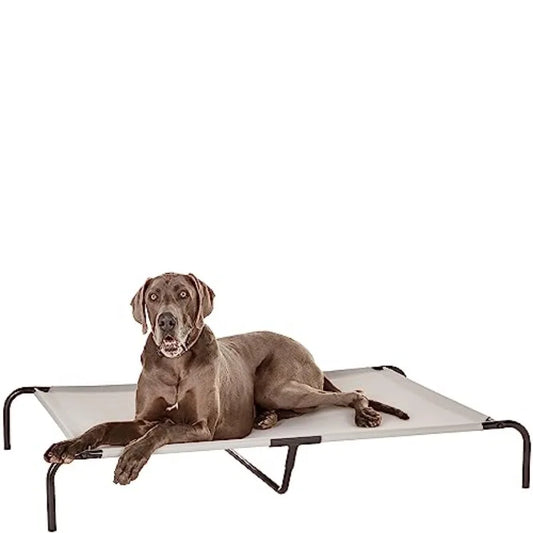 Cooling Elevated Pet Bed With Metal Frame For Dogs