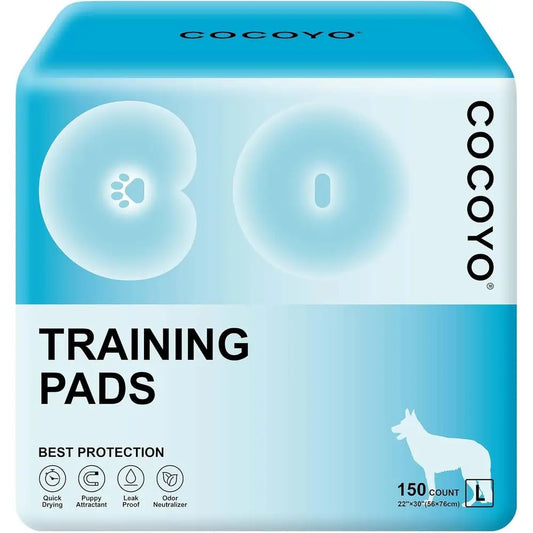 Premium Dog Training Pads 30 Count Urine Odor Eliminating Pack