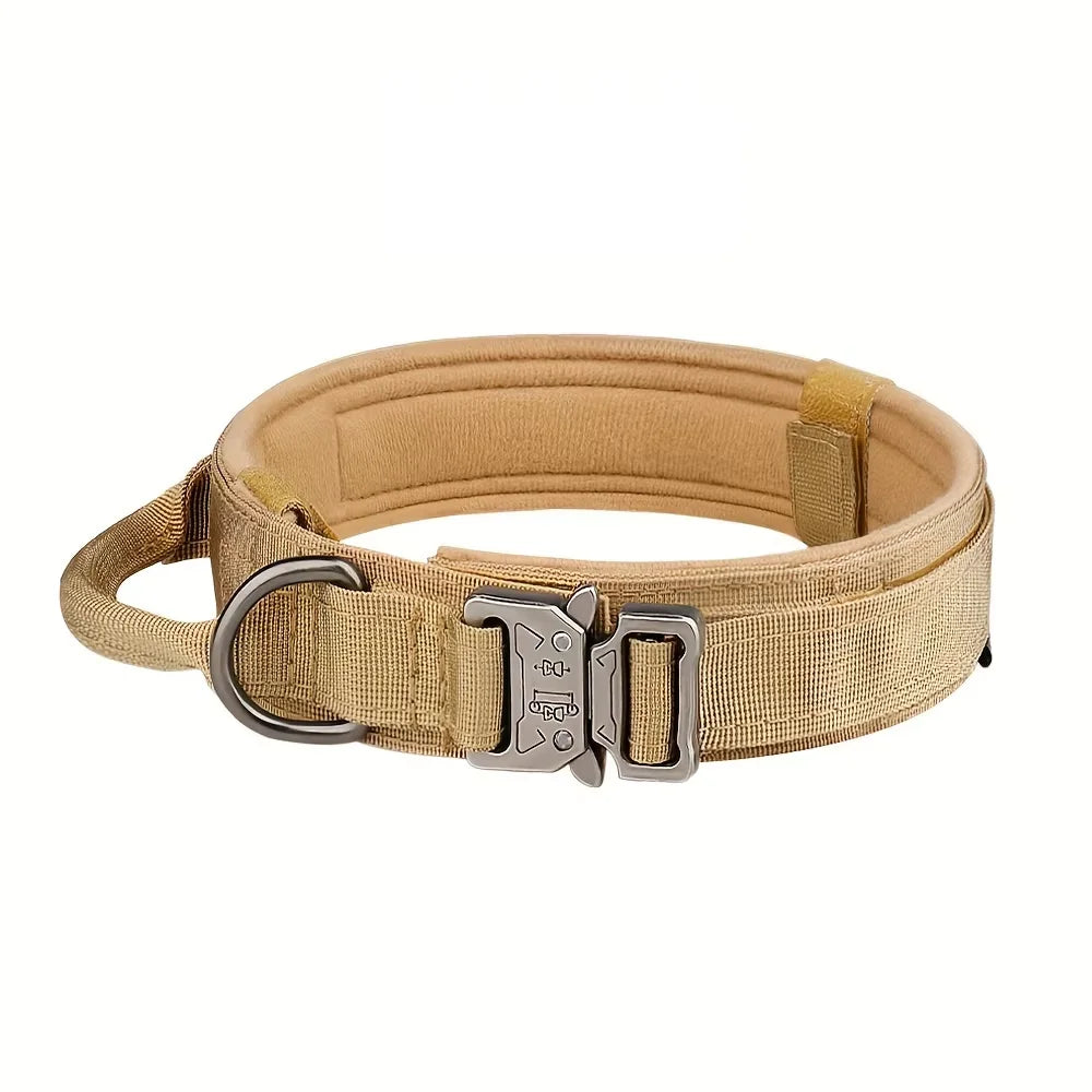 Dog Training Collar Adjustable Tactical Leash Set With Control Handle