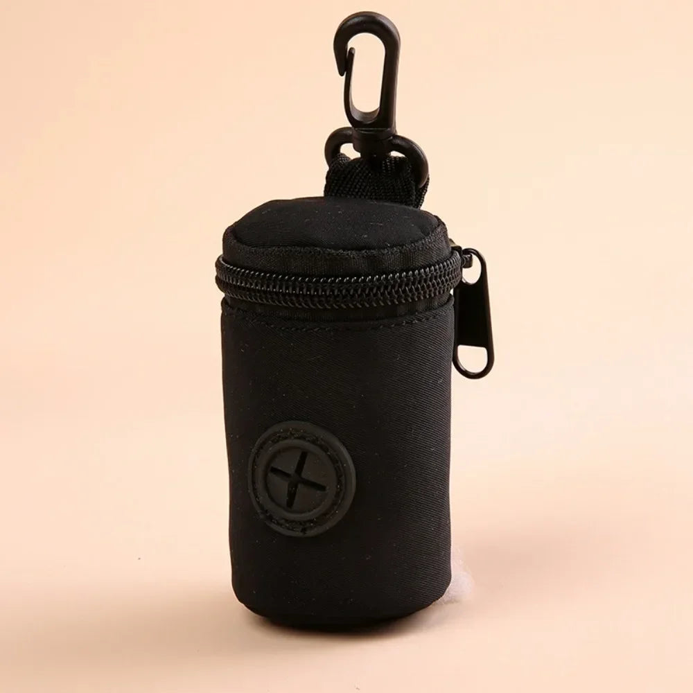 Hangable Dog Poop Bag Dispenser Portable Walking Accessory Organizer