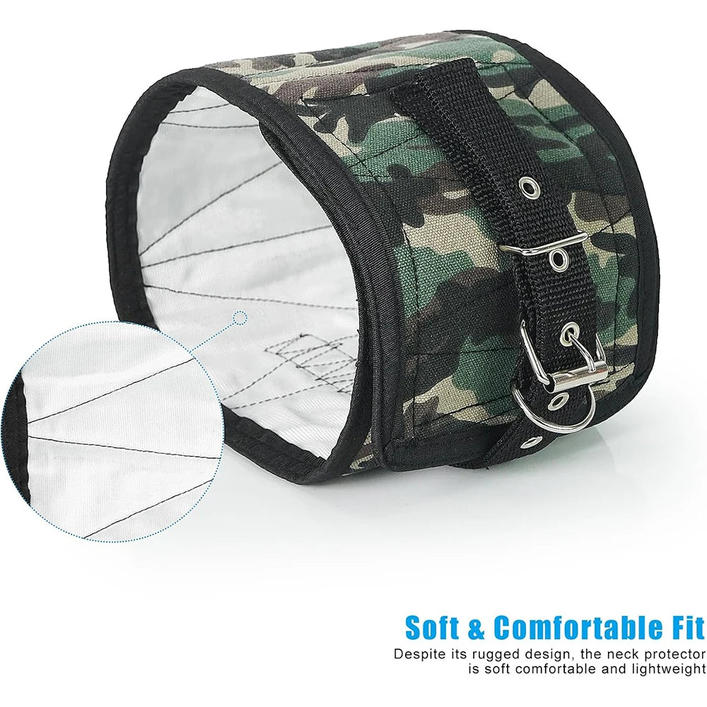 JANPET Hunting Dog Neck Protector Durable Bite Resistant Neck Armor