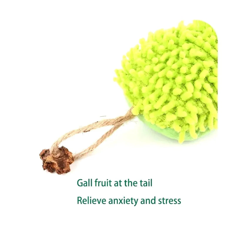 Cat Chew Caterpillar Toy With Catnip And Silvervine Teaser
