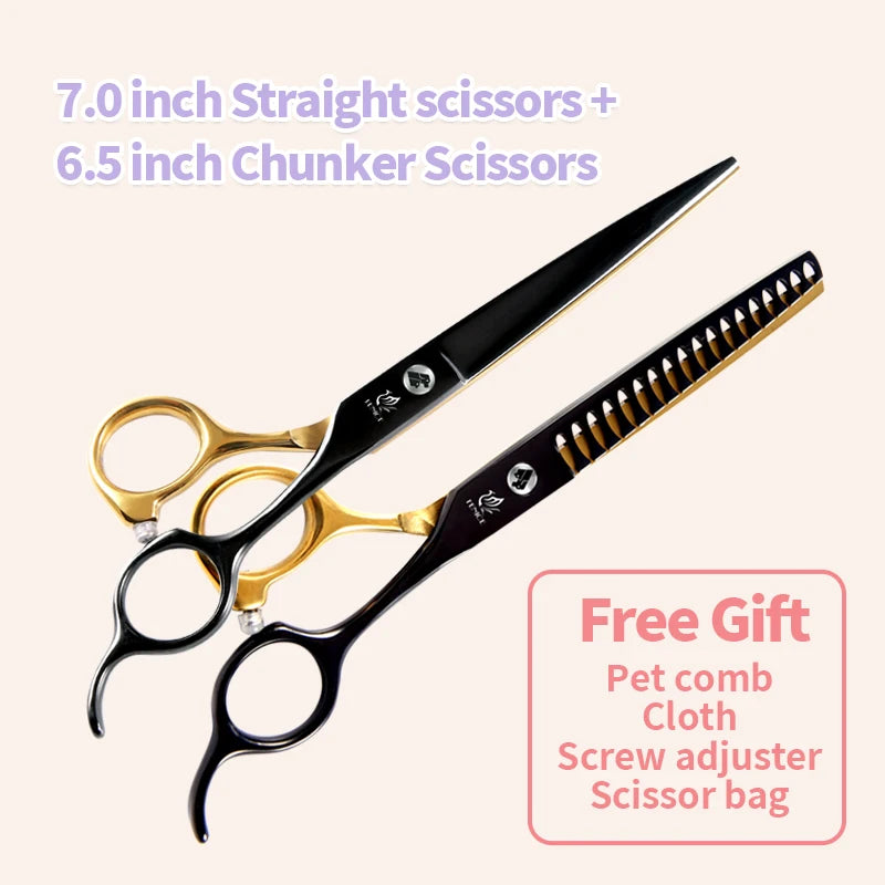 Fenice Professional Pet Grooming Scissors Set For Small Dogs