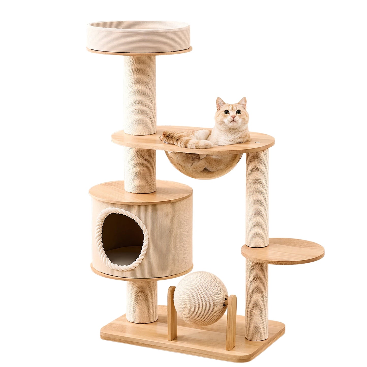 Nest Jumping Platform Wear Resistant Indoor Cat Playground Climbing Frame