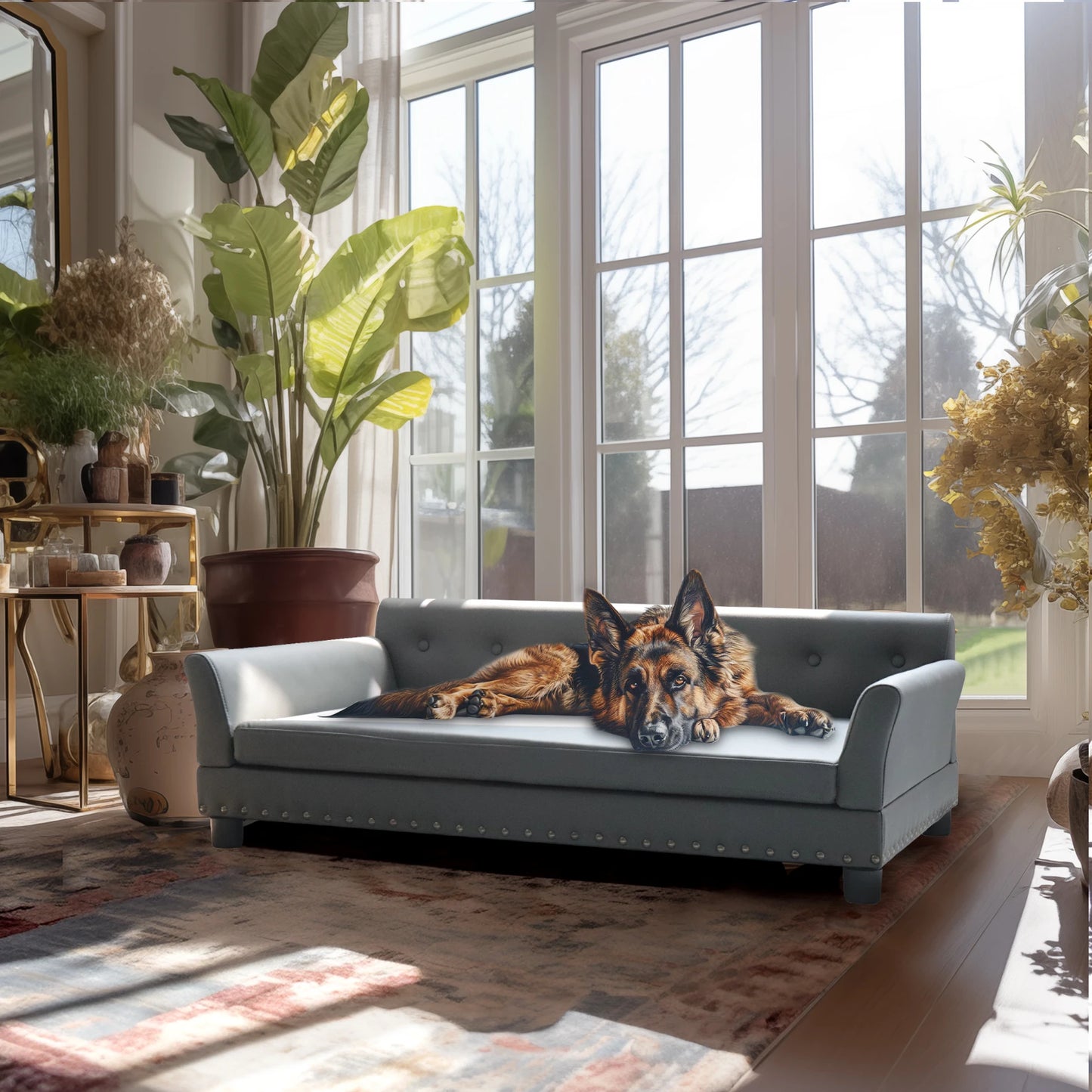 BINGOPAW Durable Elevated Dog Sofa Bed For Home Use