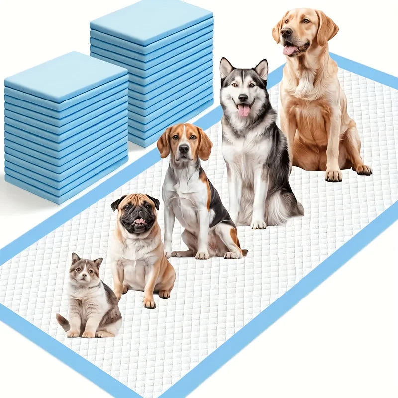 Super Absorbent Dog Pee Pads Leak-Proof Odor-Control For Potty Training