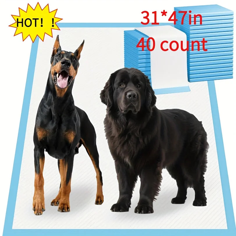 Disposable Pet Pee Pad 8 Layer Absorbent Quick Dry Leakproof